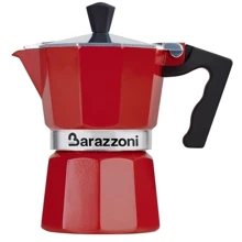 Гейзерная кофеварка Barazzoni La Caffettiera на 3 чашки (83000550330): Цвет красный