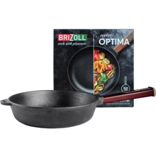 Сковорода Brizoll Optima-Bordo 26х6.55 см (O2660-P2): Тип сковороди Традиційна