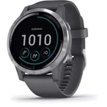 Смарт-часы Garmin Vivoactive 4 Silver Stainless Steel Bezel w. Shadow Gray and Silicone B. (010-02174-01): Производитель Garmin