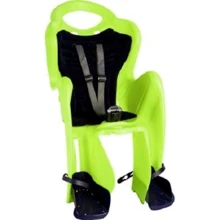 Bellelli Mr Fox Сlamp (на багажник) до 22кг, салатовое с серой подкладкой (Hi Vision) (SAD-93-22): Анатомическая выемка Есть
