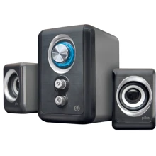 Акустическая система Piko GS-222 Black: Формат акустики 2.1