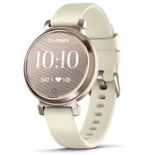 Смарт-часы Garmin Lily 2 Cream Gold with Coconut Silicone Band (010-02839-00): Дисплей 1"x0.84" (25.4x21.3 мм) TFT (240x201 pixels)