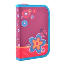 Пенал твердый одинарный Flowers red, 20.5x13x3.2 (531687): Год выпуска коллекции 2019