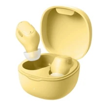 Наушники Baseus Wm01 Yellow: Тип конструкции вкладыши