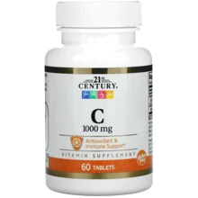 21st Century Vitamin C Витамин С 1000 мг 60 таблеток: Тип Витамин C