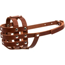 Намордник мягкий Collar 6 см 26 см №1 (спаниель), коричневый: Производитель Collar