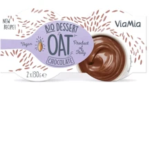 Десерт Via Mia Шоколад овсяный органический 2 х 130 г (8019428006206): Вес нетто 260
