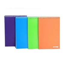 Комплект блокнотов Economix А5, верхняя спираль, клетка, 80 л., 8 штук (E20320): undefined undefined