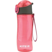 Пляшка для води Kite 530 мл, рожева (K18-400-02): Тип пляшка