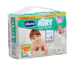 Подгузники Chicco Airy 5 XL 11-25 кг 34 шт (11237.00): Тип Подгузники
