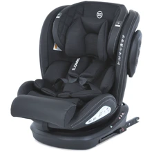 Автокресло El Camino EVOLUTION 2 360 ME 1045-1 ISOFIX 0-36 кг black striped: Группа 0/1/2/3 (с рождения до 36 кг)