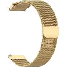 Ремешок BeCover Milanese Style 22mm Gold for Xiaomi iMi KW66/Mi Watch Color/Haylou LS01/Watch S1 Active (707746): Цвет золотой