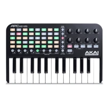 Akai apc key 25 Midi клавиатура (219263): Механика Полувзвешенная