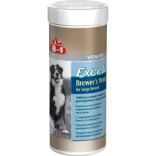 Добавка Пивные дрожжи 8in1 Excel Brewers Yeast Large Breed для собак крупных пород 80 таблеток (660470 /109525): Производитель 8in1