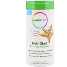 Rainbow Light Nutristars Chewable Multivitamin 120 Tab Жувальні вітаміни для дітей: Тип мультивітаміни