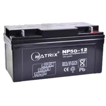 Matrix 12V 50AH (NP50-12): Тип Аккумулятор