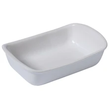 PYREX Supreme white прямоугольная 22х15см (SU22RR1): Крышка Нет