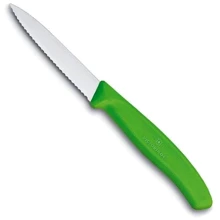 Ніж кухонний Victorinox SwissClassic 8см зелений (6.7636.L114): Лезо Нержавеющая сталь