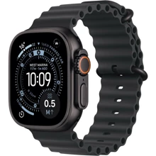 Apple Watch Ultra 3 GPS + Cellular 49mm Black Titanium Case with Black Ocean Band (MF0J4): Размер корпуса 49mm