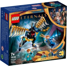 Конструктор LEGO Super Heroes Marvel Воздушное нападение Вечных (76145): Количество деталей, шт. 133