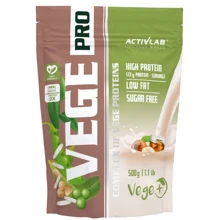 Протеин Activlab Vege Pro 500 g / 16 servings / rum and nut: Вид Соевые