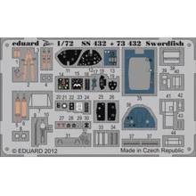 Фототравление Eduard 1/72 Свордфиш (цветная, рекомендовано для Airfix) EDU-SS432: Производитель Eduard