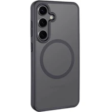 Чохол для телефона Mobile Case TPU+PC Металеві кнопки з MagSafe Colorful Black для Samsung S921 Galaxy S24: Сумісність Samsung S921 Galaxy S24