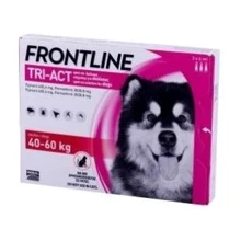 Капли противопаразитарные для собак Tri-Act Фронтлайн 40-60 кг XL упаковка 3 пипетки (159,915): Тип Капли