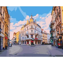 Картина за номерами Brushme Вуличками міста Торунь 40х50 см (BS53432): Виробник Brushme