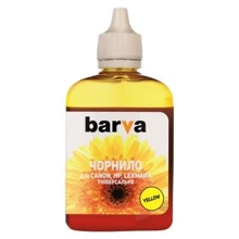 Чорнило Barva CANON/HP/Lexmark Universal №4 YELLOW 90г (CU4-474): Колір Yellow