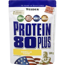 Протеин Weider Protein 80 Plus 500 g /16 servings/ Vanilla: Вид Многокомпонентные