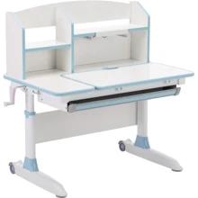 Парта GT Racer DS-1603 Light Blue: Тип Парта