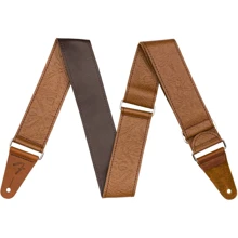 Ремень для электрогитар Fender 2" Tooled Leather Strap Brown (230253): Производитель Fender