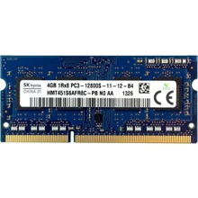 SK hynix 4 GB SO-DIMM DDR3 1600 MHz (HMT451S6AFR8C-PB): Тип DDR3
