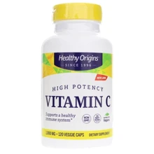Healthy Origins Vitamin C, 1.000 mg, 120 Veggie Capsules (HOG-15225): Тип Витамин C