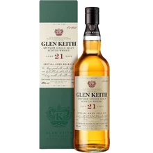 Віскі Glen Keith 21 уо 43% у коробці 0.7 л (6STA5000299613962): Об'єм, л 0.7