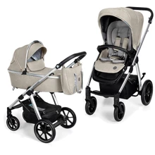 Универсальная коляска 2 в 1 Baby Design BUENO 209 BEIGE (без вышивки): Тип коляски универсальная коляска (2-в-1)