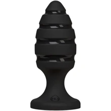 Анальный плаг со спиральным каналом Doc Johnson Platinum Premium Silicone - The Blast - Black: Для кого Унисекс