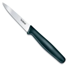 Кухонный нож Victorinox Paring 8см с черн. ручкой (5.3003): Лезвие нержавеющая сталь