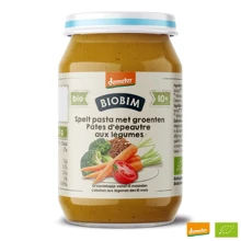 Пюре органическое Biobim Паста со спельтой и овощами 220 г (1187154): Вид Овощное