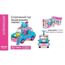 Конструктор IBLOCK Junior Kids hits Дівчатка Спорт Тур Міський автомобіль (KH08/002/4): Виробник Iblock