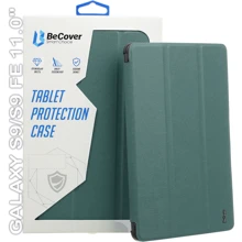 Аксесуар для планшетних ПК BeCover Smart Case Dark Green для Samsung X710 Galaxy Tab S9 / X510/X516B Galaxy Tab S9 FE (710410): Колір зелений