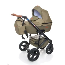 Универсальная коляска 2-в-1 Broco Capri textile olive: Тип коляски универсальная коляска (2-в-1)
