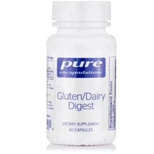 Pure Encapsulations Gluten / Dairy Digest Ферменты для переваривания глютена 60 капсул: Тип Пищеварительные ферменты