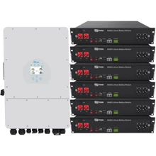 Система хранения энергии Deye SUN-12K-SG04LP3-EU-6DY14.4K-LFP-R 12kW 14.4kWh 6BAT LiFePO4: Тип Гибридный