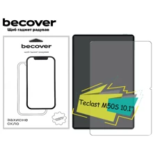 Аксессуар для планшетных ПК BeCover Tempered Glass Clear for Teclast Tab M50S 10.1 (713131): Цвет прозрачный