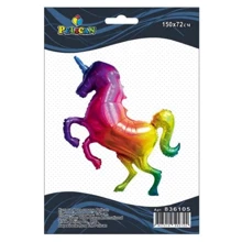 Воздушный шар Шарик фольгированный Pelican единорог огненный 150 см (836105): undefined undefined