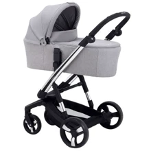 Коляска 2 в 1 Ibebe i-stop Chrome IS6 grey (624442): Тип коляски универсальная коляска (2-в-1)