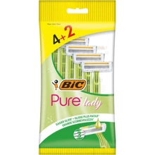 Bic Pure 3 Lady Набор бритв без сменных картриджей 4 + 2 шт.: Вид Бритвенные станки