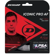 Струна для сквоша Dunlop Sac Iconic AF 18G black 10 м (624872): undefined undefined